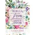 Biblia de Una Joven Conforme Al Corazón de Dios: Tapa Dura