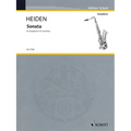 Sonata: For Alto Saxophone & Piano