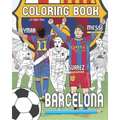 Messi, Neymar, Suarez and F.C. Barcelona: Soccer (Futbol) Coloring Book for Adults and Kids