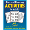 Fun and Relaxing Activities for Adults: Puzzles for People with Dementia [Large-Print]