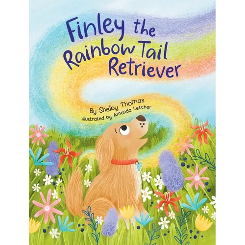 Finley the Rainbow Tail Retriever
