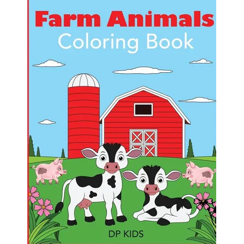 Farm Animals Coloring Book