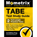 TABE Test Study Guide - TABE 11 and 12 Secrets Book for Level A and D, 2 Full-Length Practice Exams, Step-by-Step Review Video Tutorials: [3rd Edition