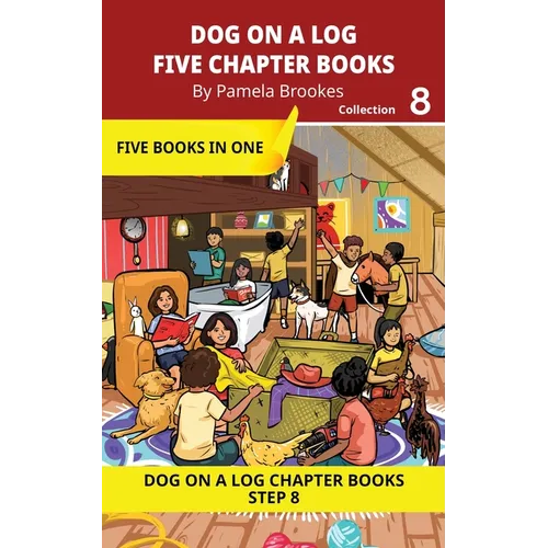 Five Chapter Books 8: Decodable Series for Students Learning to Read. For Developing Readers and Students with Dyslexia. (Step 8-Two-Syllable Words wi