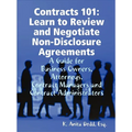 Contracts 101: Learn to Review and Negotiate Non-Disclosure Agreements