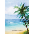 Watercolor Beach - Dotted Bullet Journal: Medium A5 - 5.83X8.27