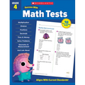 Scholastic Success with Math Tests Grade 4 Workbook