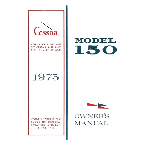Cessna 1975 Model 150 Owner's Manual