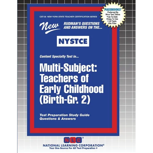 Multi-Subject: Teachers of Early Childhood (Birth-Gr. 2)