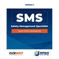 Safety Management Specialist (Sms) Exam Study Workbook Vol 1: Revised