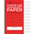 Guitar Tablature Manuscript Paper Wire-Bound Blank Sheet Music Book 11 Tablature Staves Per Page for Guitarists and Composers
