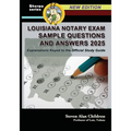 Louisiana Notary Exam Sample Questions and Answers 2025: Explanations Keyed to the Official Study Guide