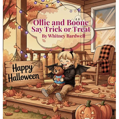 Ollie and Boone Say Trick or Treat