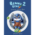Benny Blue 2 Grayscale Coloring Book
