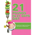 21 Pounds in 21 Days Diet: Record Your Weight Loss Progress (with Calorie Counting Chart)