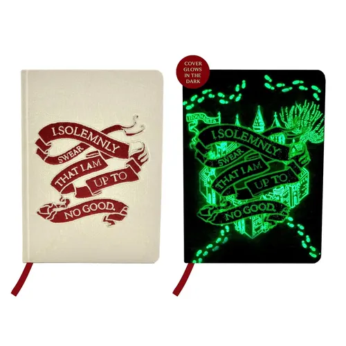Harry Potter: Marauder's Map Glow in the Dark Journal