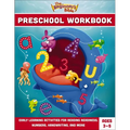 The Beginner's Bible Preschool Workbook: Early Learning Activities for Reading Readiness, Numbers, Handwriting, and More