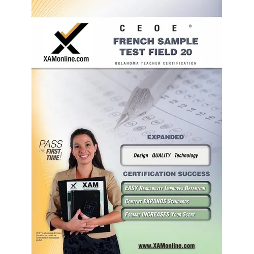 Ceoe Osat French Sample Test Field 20 Teacher Certification Test Prep Study Guide