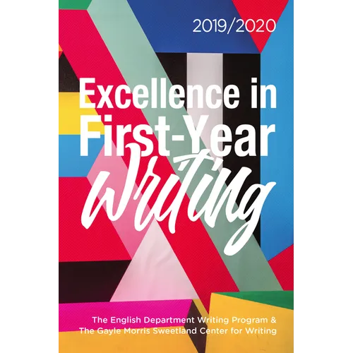 Excellence in First-Year Writing: 2019/2020