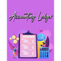 Accounting Ledger Book: Simple Accounting Ledger for Bookkeeping - Big Size - 120 Pages