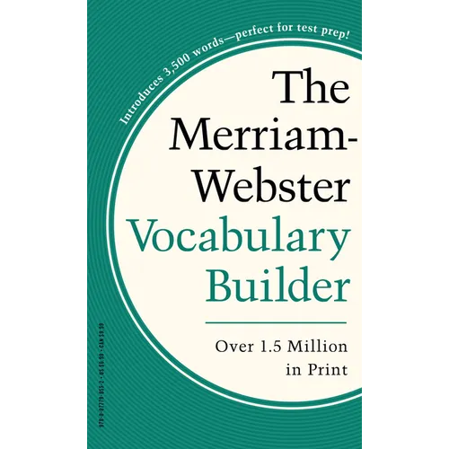 Merriam-Webster's Vocabulary Builder - Perfect for Prepping for Sat, Act, Toefl, & Toeic