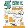 5 ISEE Lower Level Math Practice Tests: Extra Practice to Help Achieve an Excellent Score