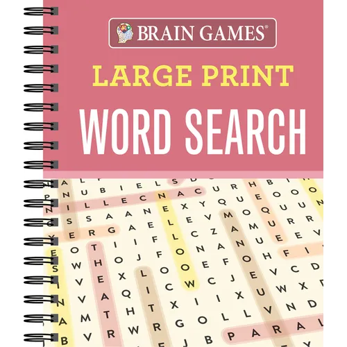 Brain Games - Large Print Word Search