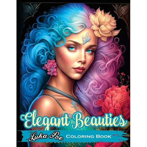 Elegant Beauties: Unwind and unleash your creativity with intricate and elegant coloring designs