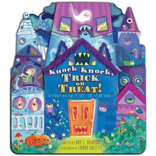 Knock Knock, Trick or Treat!: A Spooky Halloween Lift-The-Flap Book