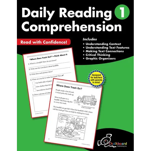 Daily Reading Comprehension Grade 1