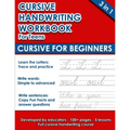Cursive Handwriting Workbook For Teens: Cursive for Beginners (112 pages of exercises with letters, words and sentences. Tracing Letters A-Z/a-z inclu