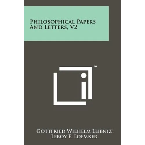 Philosophical Papers And Letters, V2