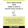 Test Prep Book for TABE 13 and 14 Math Test Level E