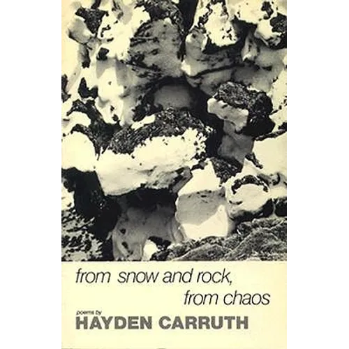 From Snow and Rock, from Chaos: Poems, 1965-1972