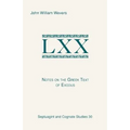 Notes on the Greek Text of Exodus