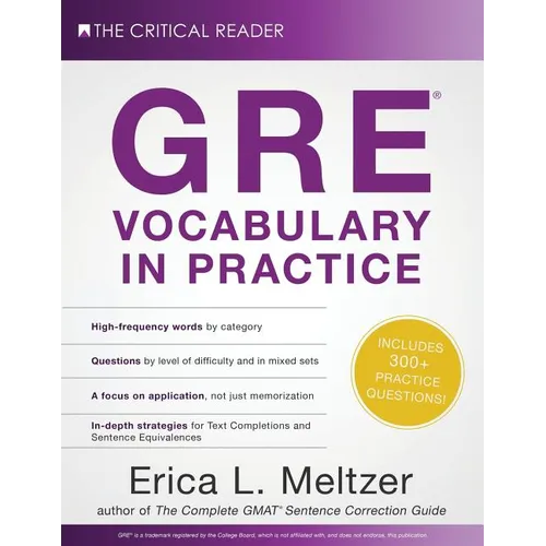 GRE Vocabulary in Practice