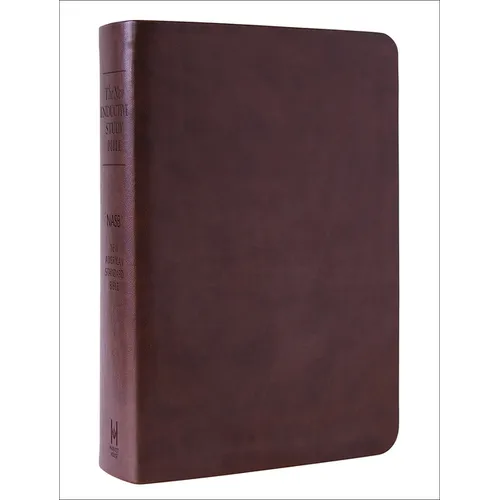 The New Inductive Study Bible (Nasb, Milano Softone, Brown)