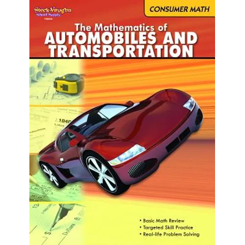 Consumer Math Reproducible The Mathematics of Autos & Transportation