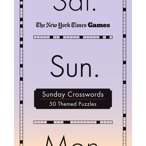 New York Times Games Sunday Crosswords: 50 Themed Puzzles