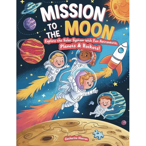 Mission To The Moon - Explore The Solar System With Fun Astronauts, Planets & Rockets!
