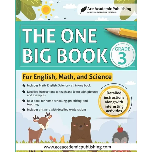 The One Big Book - Grade 3: For English, Math and Science
