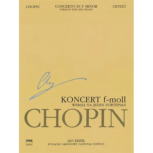 Concerto in F Minor Op. 21: Version for One Piano