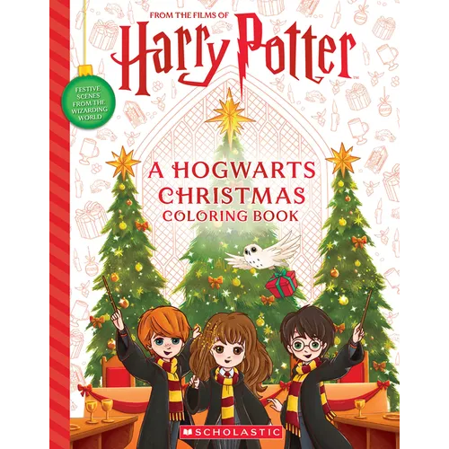 A Hogwarts Christmas: An Official Harry Potter Coloring Book