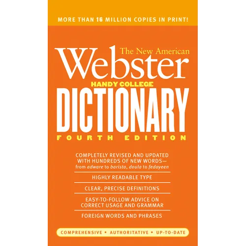 The New American Webster Handy College Dictionary: Fourth Edition