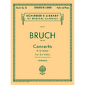 Max Bruch - Concerto in G Minor for Violin and Piano Schirmer Library of Classics Volume 217 Violin Sheet Music for Advanced Players & Performers Pian