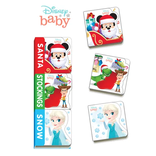 Disney Baby: Santa, Stockings, Snow