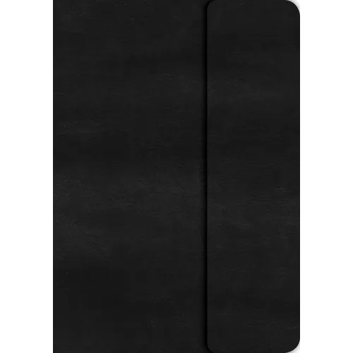 KJV Large Print Compact Reference Bible, Black Leathertouch with Magnetic Flap