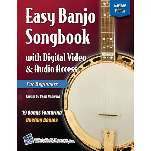 Easy Banjo Songbook: With Digital Video & Audio Access