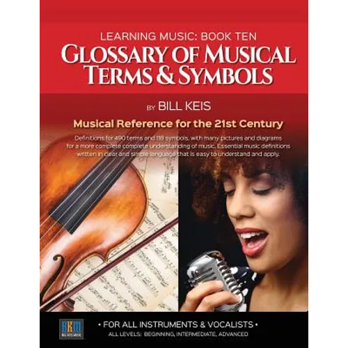 Glossary Of Musical Terms & Symbols: Musical Reference for the 21st Century