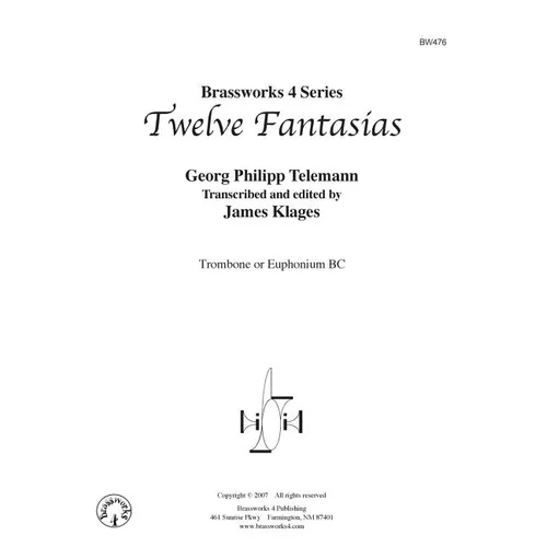 Twelve Fantasias: for Euphonium